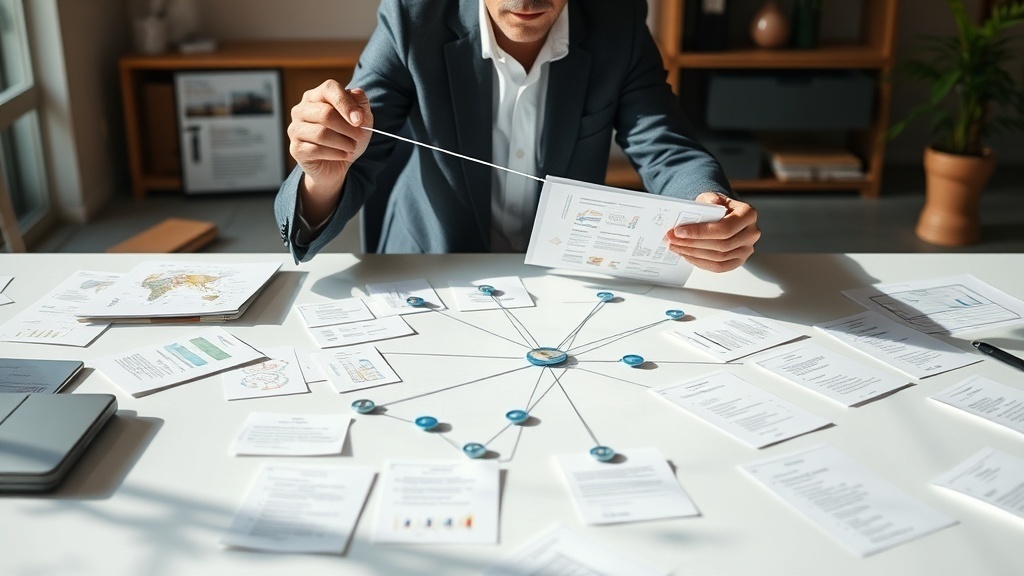 Maillage interne et structuration d'un cocon sémantique