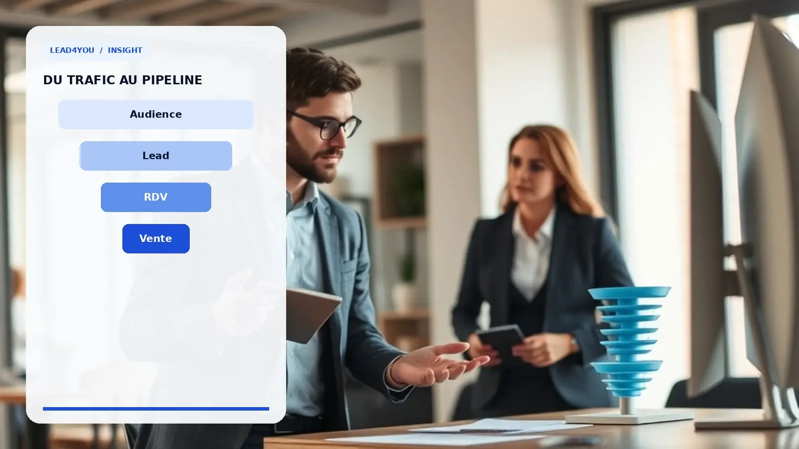 Acquisition digitale : transformer la visibilité en pipeline commercial