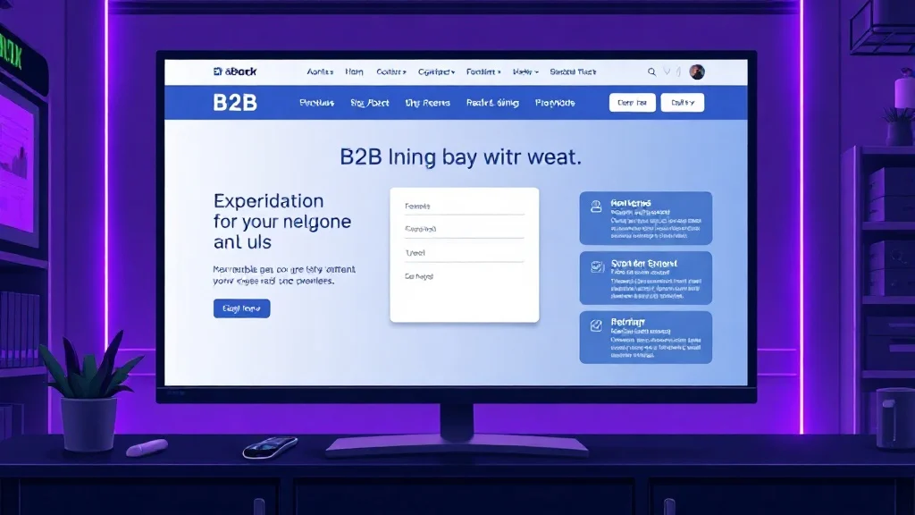 Landing page B2B : la structure qui transforme un visiteur en lead