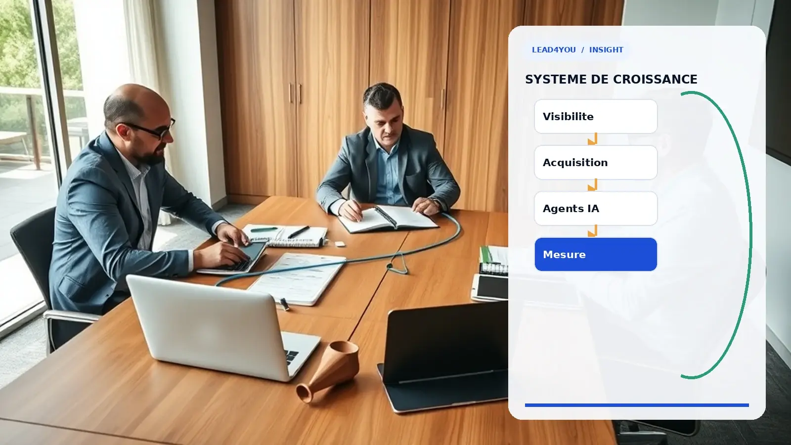 SEO, GEO, acquisition, agents IA : système de croissance complet