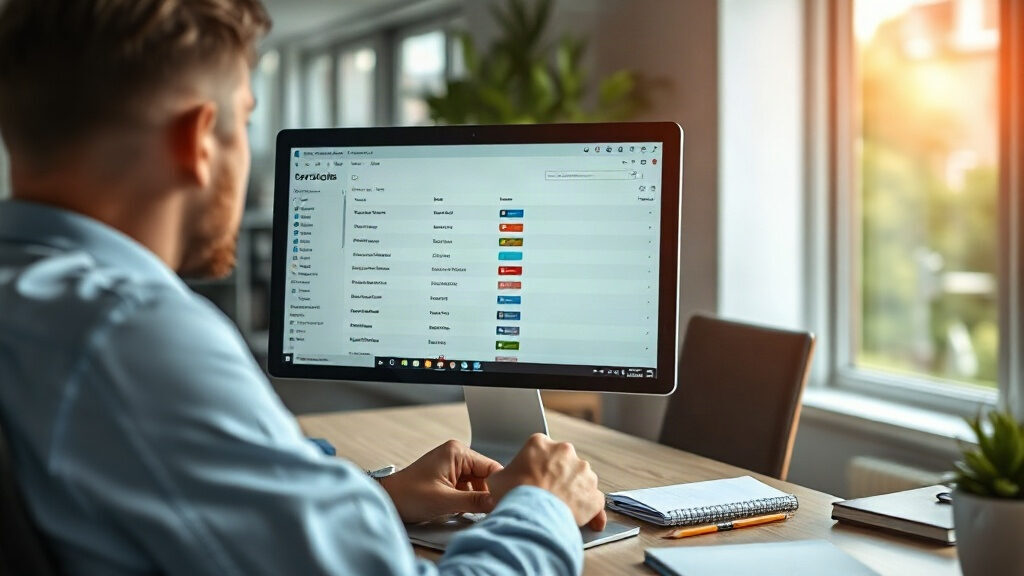 Gestion des accès en PME : responsable IT vérifiant les droits utilisateurs
